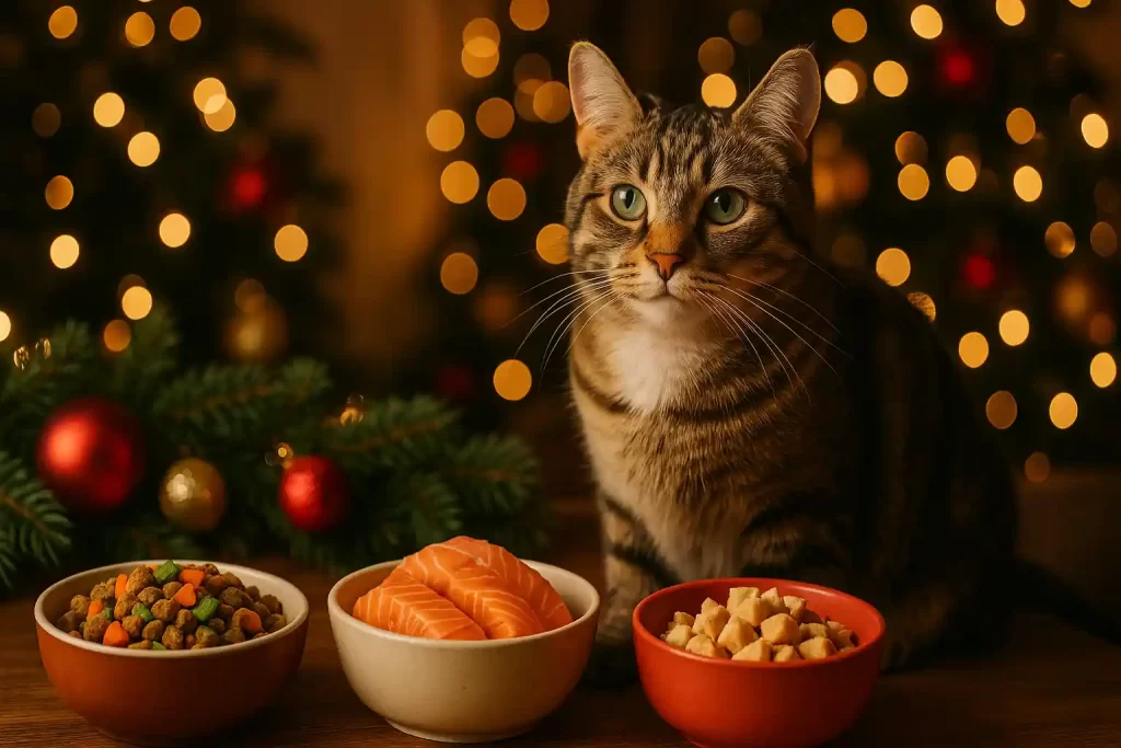 Christmas Cat Food Guide