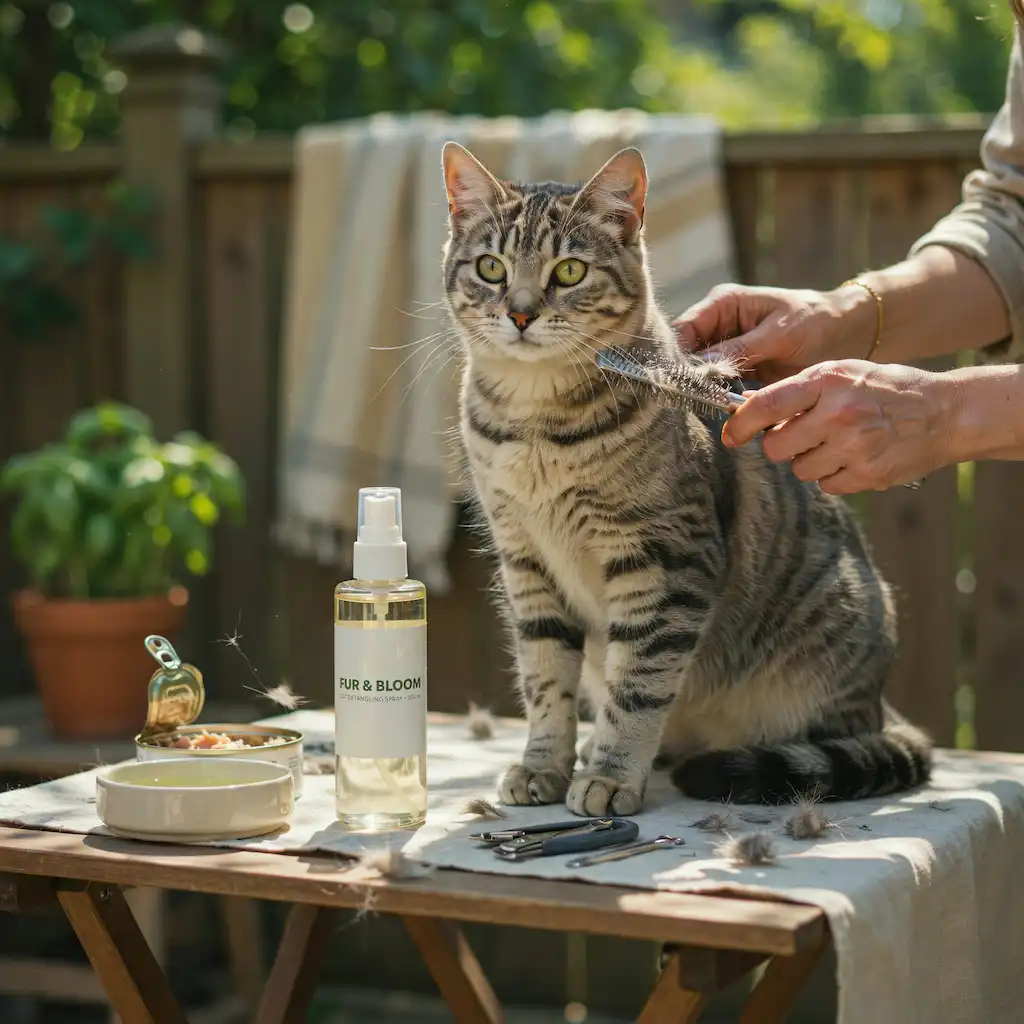 cat grooming Abu dhabi